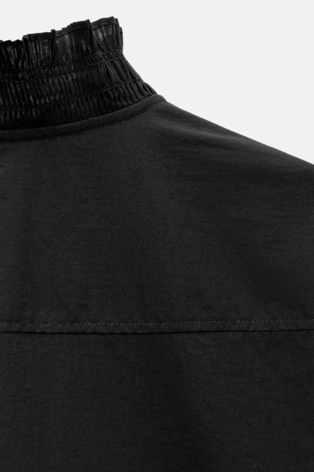 New CAMISA VOLANTE PLISADO ZW COLLECTION Mujer Camisas / Blusas