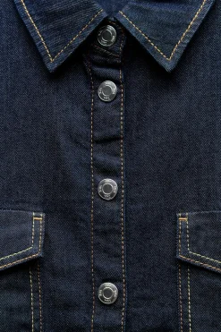 Discount CAMISA Z1975 BÁSICA DENIM Mujer Camisas / Blusas