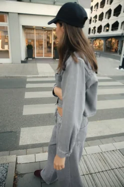 New CAMISA Z1975 CORTA DENIM Mujer Camisas / Blusas