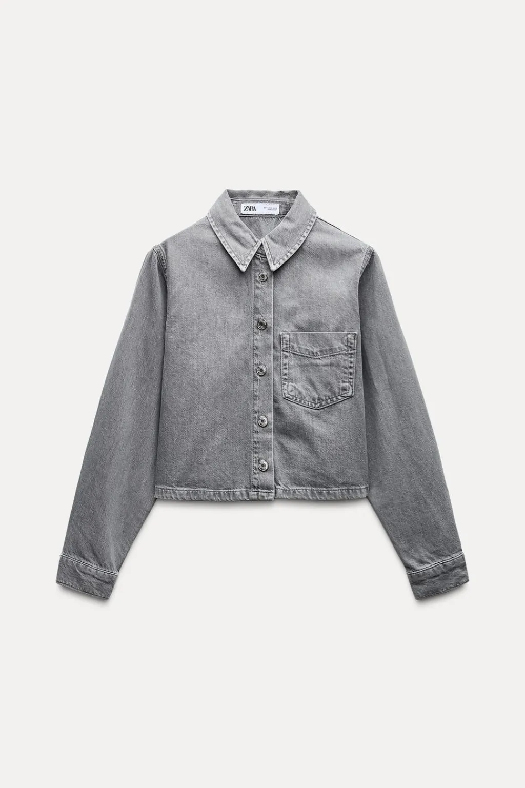 New CAMISA Z1975 CORTA DENIM Mujer Camisas / Blusas