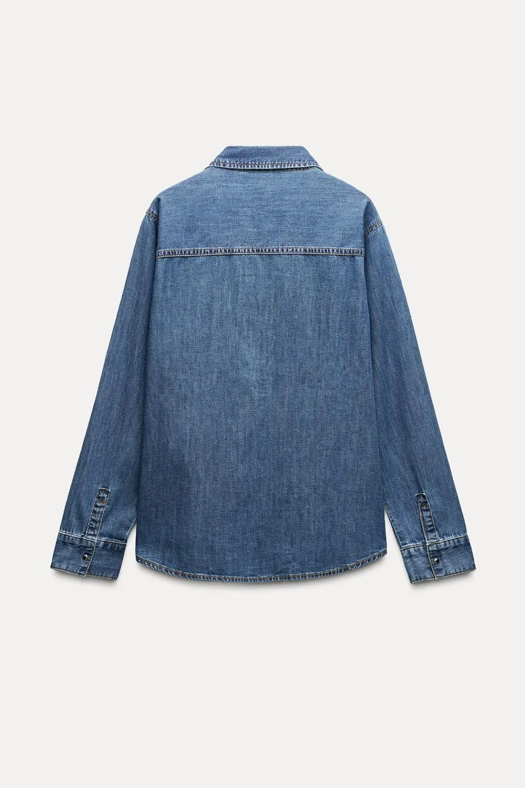 Online CAMISA Z1975 DENIM BOLSILLOS PLASTRÓN Mujer Camisas / Blusas