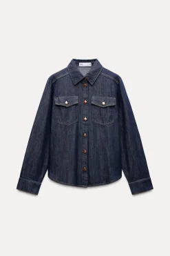 Fashion CAMISA Z1975 DENIM SOFT Mujer Camisas / Blusas