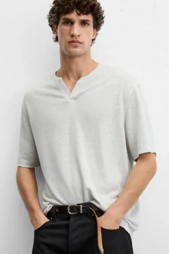 Discount CAMISETA CÁÑAMO - VISCOSA Hombre Camisetas