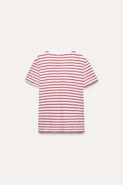 Best CAMISETA ALGODÓN ACABADO ENZIMÁTICO Mujer Camisetas