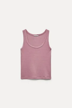 Clearance CAMISETA ALGODÓN MODAL TIRANTES Mujer Tops / Bodies