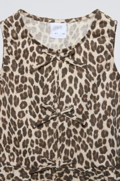 Niños ZARA 6 - 14 Años·Camisetas<CAMISETA ANIMAL PRINT LAZOS