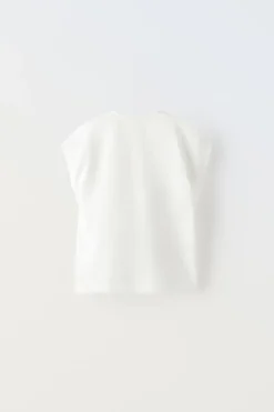 Niños ZARA 1½ - 6 Años·Camisetas|6 - 18 Meses·Camisetas<CAMISETA APLIQUE FLORES