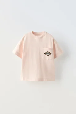 Niños ZARA 1½ - 6 Años·Camisetas|1½ - 6 Años·Camisetas<CAMISETA BOLSILLO BIG OLITA