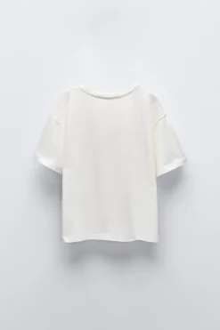 Niños ZARA 6 - 14 Años·Camisetas<CAMISETA BORDADO