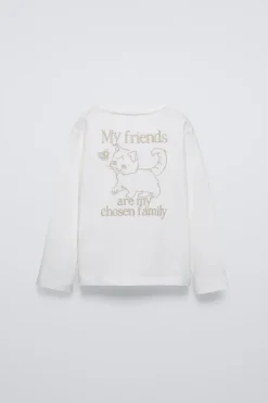 Niños ZARA 6 - 14 Años·Camisetas<CAMISETA BORDADO