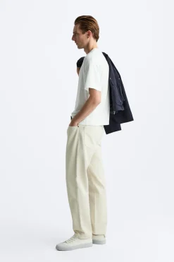 Sale CAMISETA BORDADO COMBINADO Hombre Camisetas