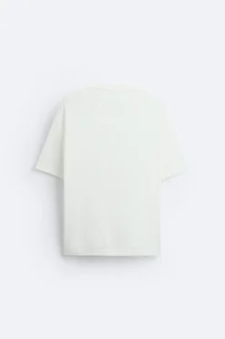 Sale CAMISETA BORDADO COMBINADO Hombre Camisetas