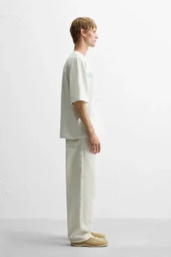 Best CAMISETA BORDADO COMBINADO Hombre Camisetas