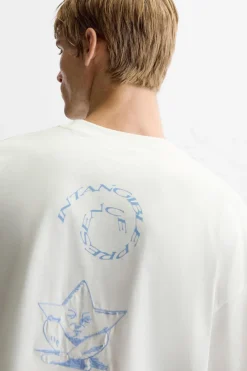 Best CAMISETA BORDADO COMBINADO Hombre Camisetas