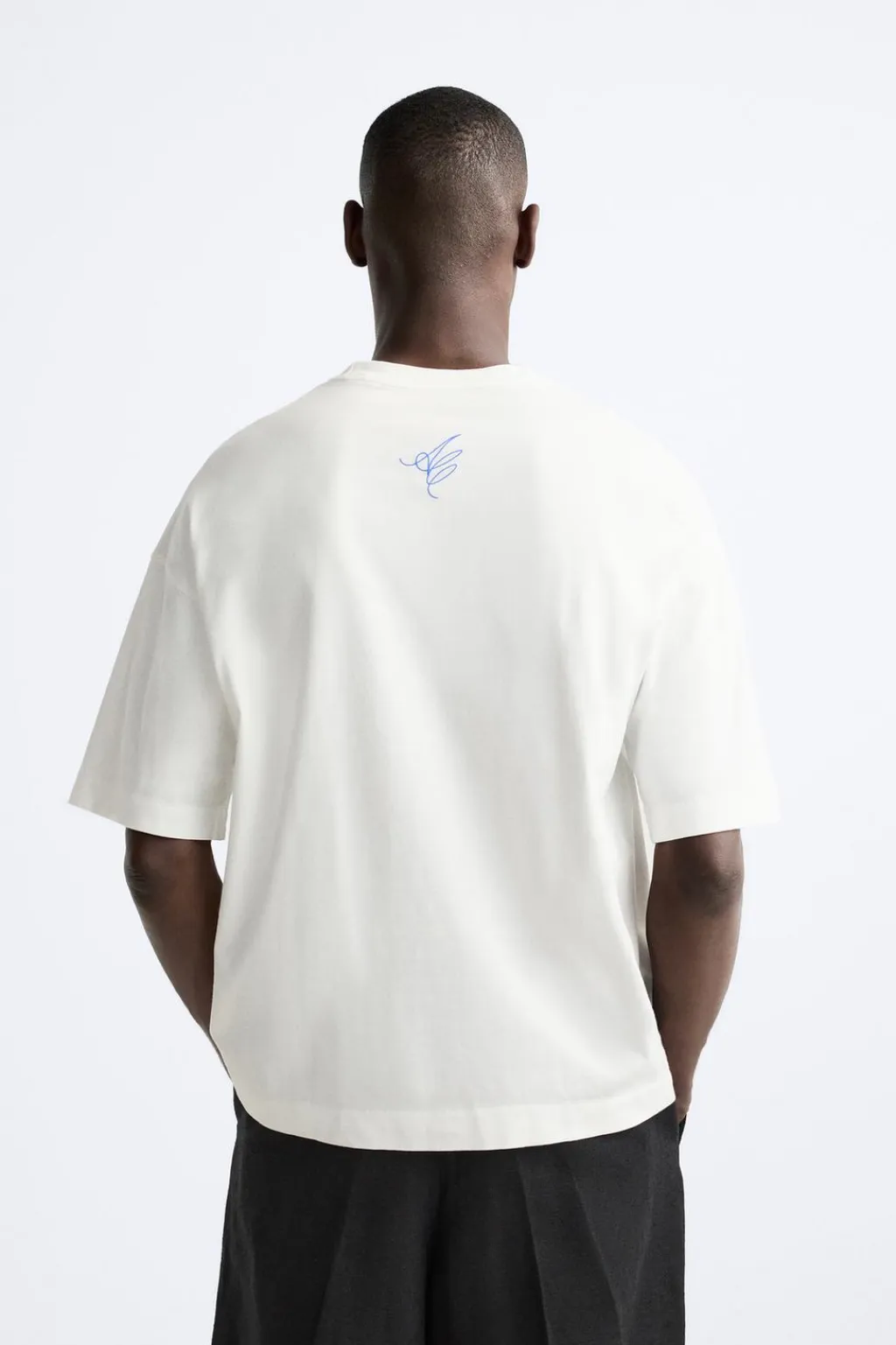 Online CAMISETA BORDADO CONTRASTE Hombre Camisetas