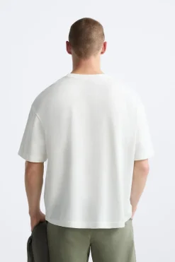 New CAMISETA BORDADO CONTRASTE Hombre Camisetas