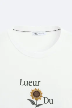 New CAMISETA BORDADO CONTRASTE Hombre Camisetas