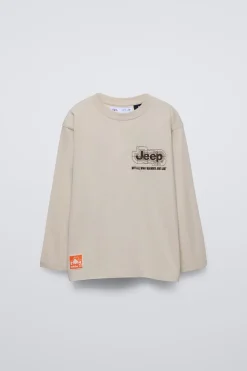 Niños ZARA 6 - 14 Años·Camisetas<CAMISETA BORDADO JEEP ®