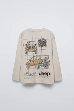 Niños ZARA 6 - 14 Años·Camisetas<CAMISETA BORDADO JEEP ®