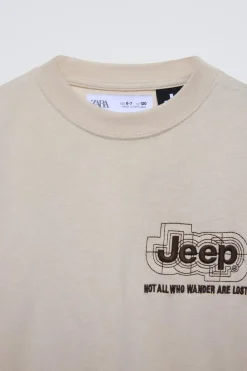 Niños ZARA 6 - 14 Años·Camisetas<CAMISETA BORDADO JEEP ®