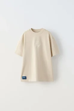 Niños ZARA 6 - 14 Años·Camisetas|6 - 14 Años·Camisetas<CAMISETA BORDADO WSL™