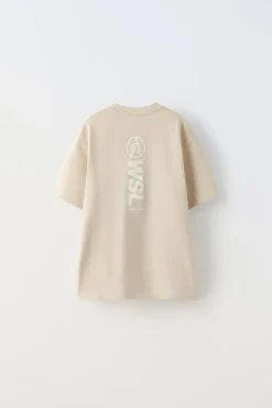 Niños ZARA 6 - 14 Años·Camisetas|6 - 14 Años·Camisetas<CAMISETA BORDADO WSL™