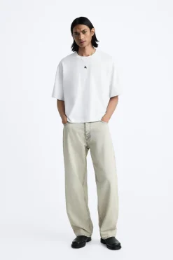 Hot CAMISETA BOXY CROPPED FIT Hombre Camisetas