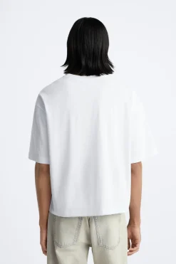 Hot CAMISETA BOXY CROPPED FIT Hombre Camisetas