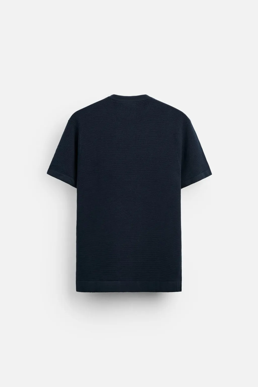 Outlet CAMISETA BÁSICA PUNTO Hombre Jerséis / Chaquetas|Camisetas