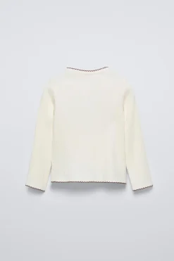 Niños ZARA 1½ - 6 Años·Camisetas<CAMISETA CANALÉ BORDADOS