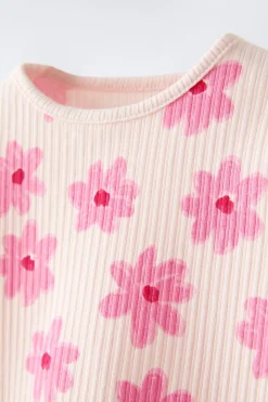 Niños ZARA 1½ - 6 Años·Camisetas|1½ - 6 Años·Total Look<CAMISETA CANALÉ FLORES