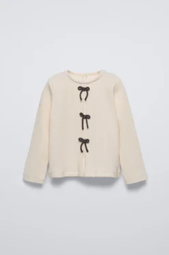 Niños ZARA 1½ - 6 Años·Camisetas|6 - 18 Meses·Camisetas<CAMISETA CANALÉ LAZOS