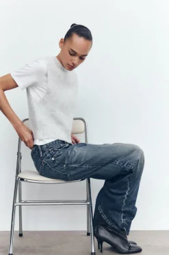 Outlet CAMISETA CHALECO TRICOT Mujer Camisetas