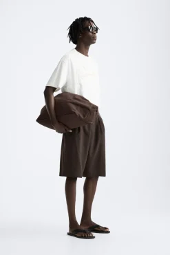 Fashion CAMISETA CINTA BORDADA Hombre Camisetas