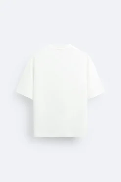 Fashion CAMISETA CINTA BORDADA Hombre Camisetas