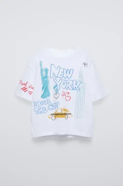 Niños ZARA 6 - 14 Años·Camisetas<CAMISETA CIUDADES