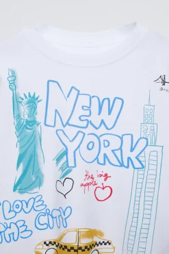 Niños ZARA 6 - 14 Años·Camisetas<CAMISETA CIUDADES