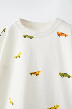 Niños ZARA 1½ - 6 Años·Camisetas|6 - 18 Meses·Camisetas<CAMISETA COCHES