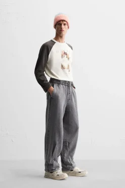 Outlet CAMISETA COLOR BLOCK GATO Hombre Camisetas