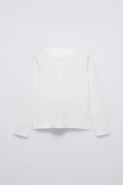 Niños ZARA 6 - 14 Años·Camisetas<CAMISETA COMBINADA TOP PUNTO