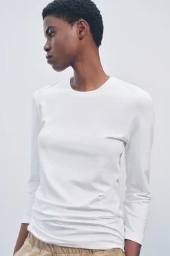 New CAMISETA CON ALGODÓN SUPIMA® Mujer Camisetas