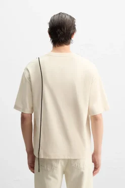 Hot CAMISETA CORDÓN CONTRASTE Hombre Camisetas