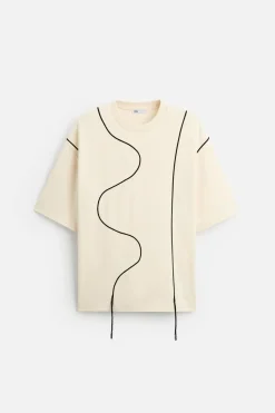 Hot CAMISETA CORDÓN CONTRASTE Hombre Camisetas