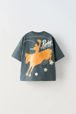Niños ZARA 1½ - 6 Años·Camisetas|1½ - 6 Años·Camisetas<CAMISETA COWBOY