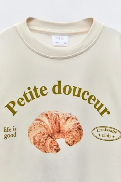 Niños ZARA 6 - 14 Años·Camisetas<CAMISETA CROISSANT