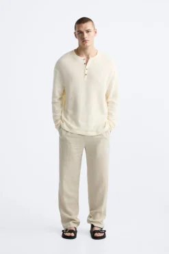 Sale CAMISETA CUELLO BOTONES Hombre Camisetas