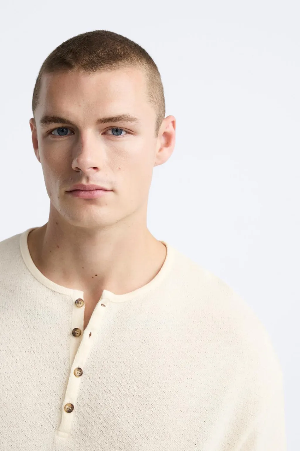 Sale CAMISETA CUELLO BOTONES Hombre Camisetas