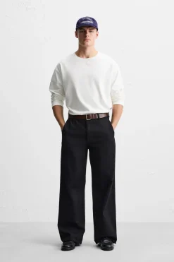 Outlet CAMISETA CUELLO COMBINADO Hombre Camisetas