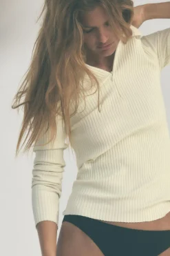 New CAMISETA CUELLO POLO CANALÉ Mujer Camisetas