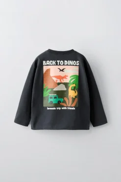 Niños ZARA 1½ - 6 Años·Camisetas|1½ - 6 Años·Camisetas<CAMISETA DINOSAURIO